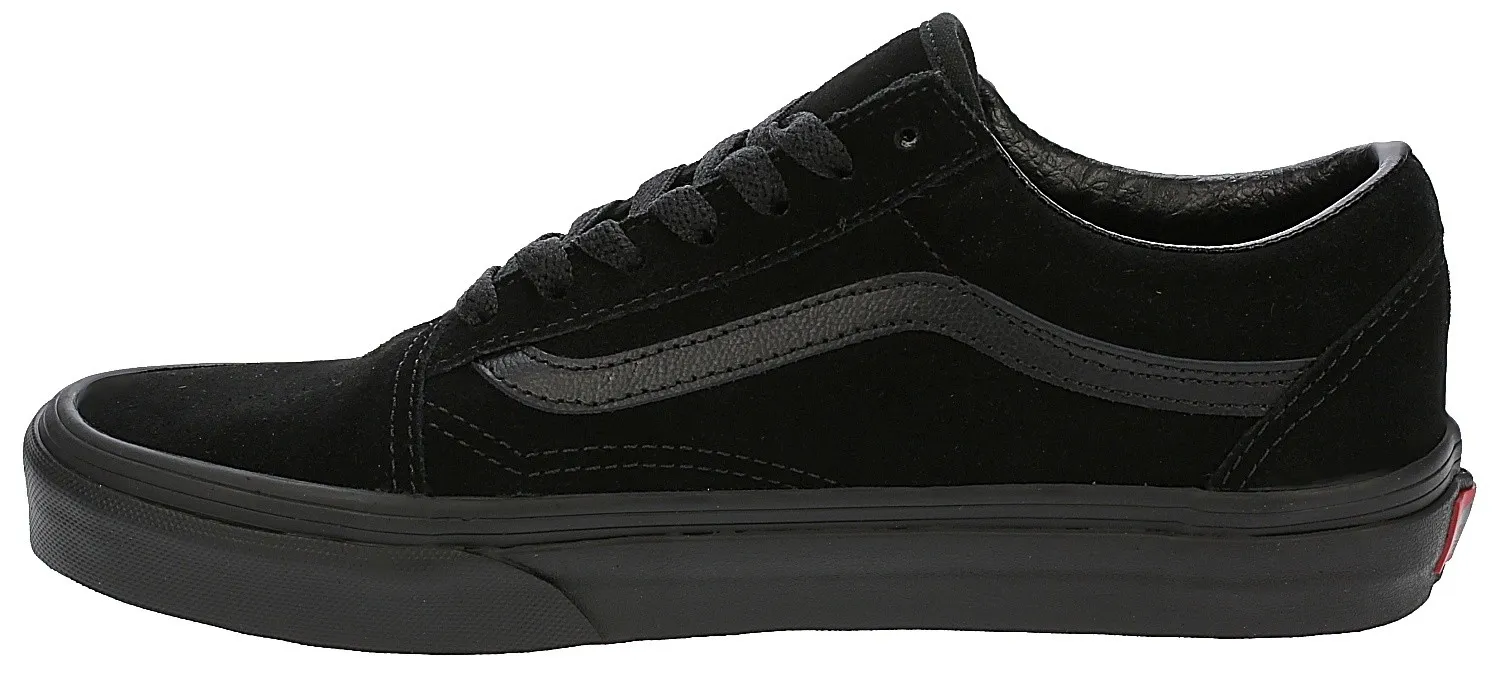 zapatos Vans Old Skool - Suede/Black/Black/Black