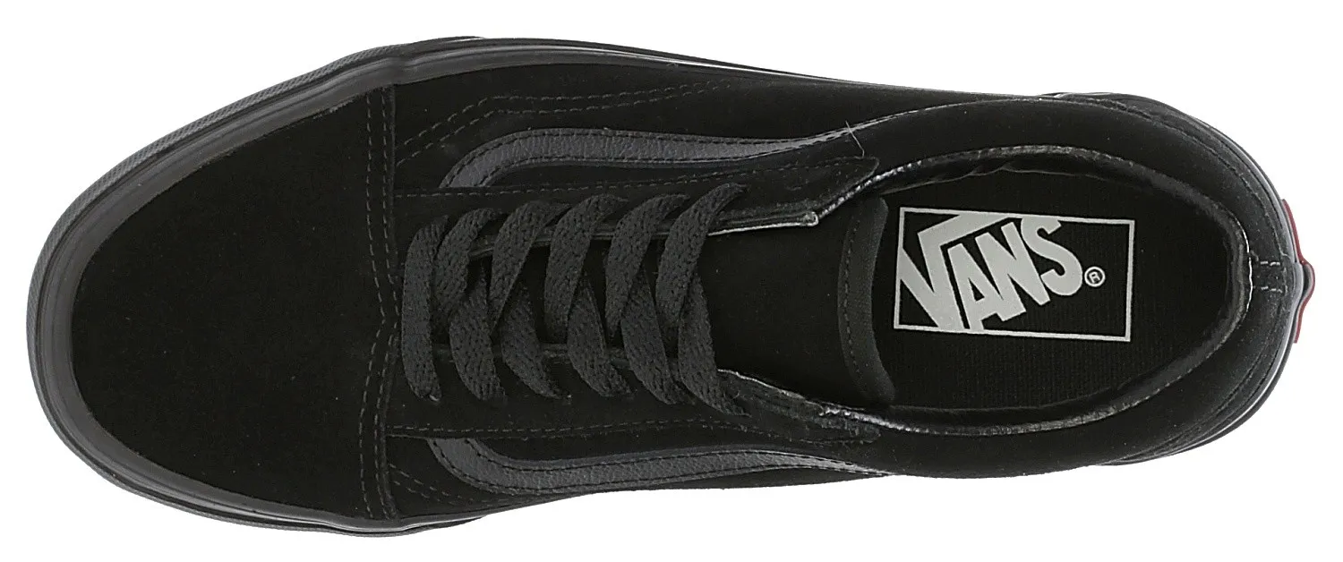 zapatos Vans Old Skool - Suede/Black/Black/Black