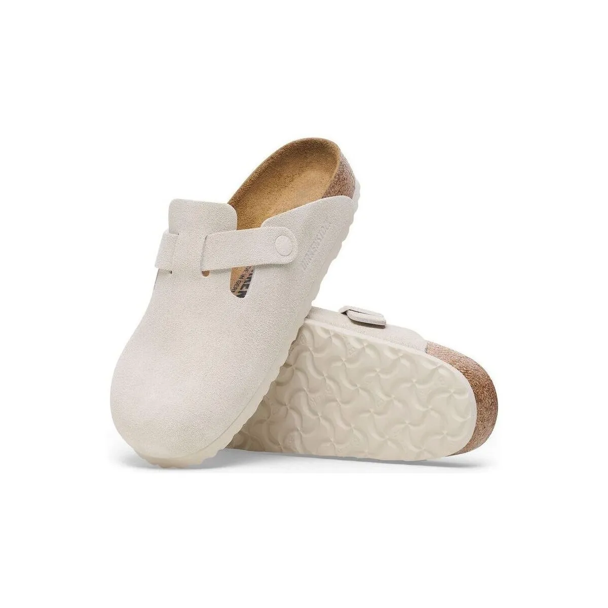 ZUECO BOSTON  SUEDE LEATHER MUJER