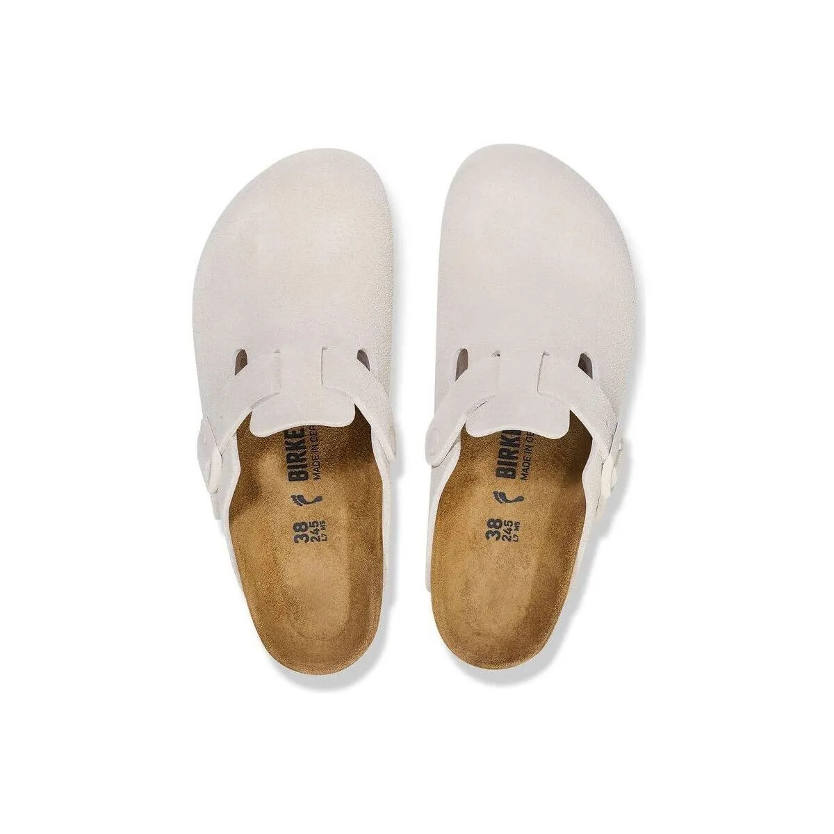 ZUECO BOSTON  SUEDE LEATHER MUJER