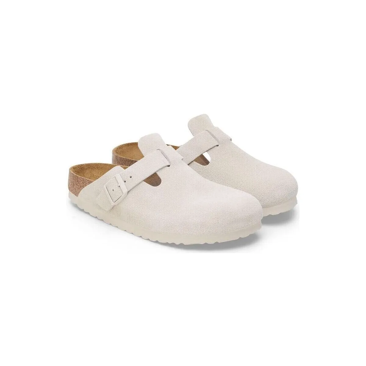 ZUECO BOSTON  SUEDE LEATHER MUJER